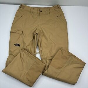 The‎ North Face Women's Tan Ski Freedom Insulated Snow Pant L/W33/L30